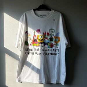 BNWT trippy sponge bob tee shirt from Uniqlo